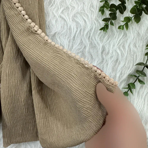 شال نخی ساده برشکا دور عدسی قواره 65 در 190 سانتی متر