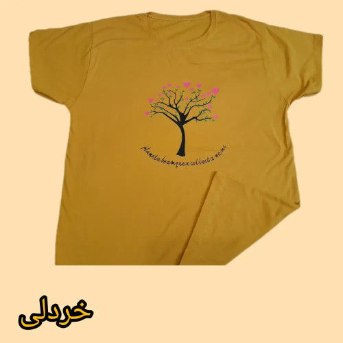 تیشرت زنانه سوپر پنبه وارداتی قد 66 سانت