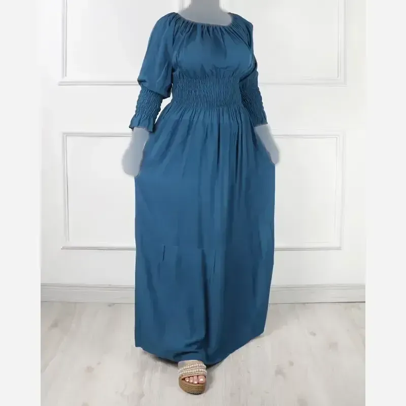 ساحلی خسته کش آستین بلند ململ نخی اورجینال فری سایز