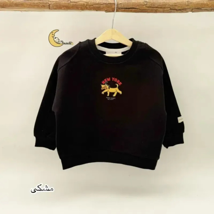 بلوز دورس توکرکی بچگانه طرح سیمپسون رنگی سایز 1 تا 5 سال