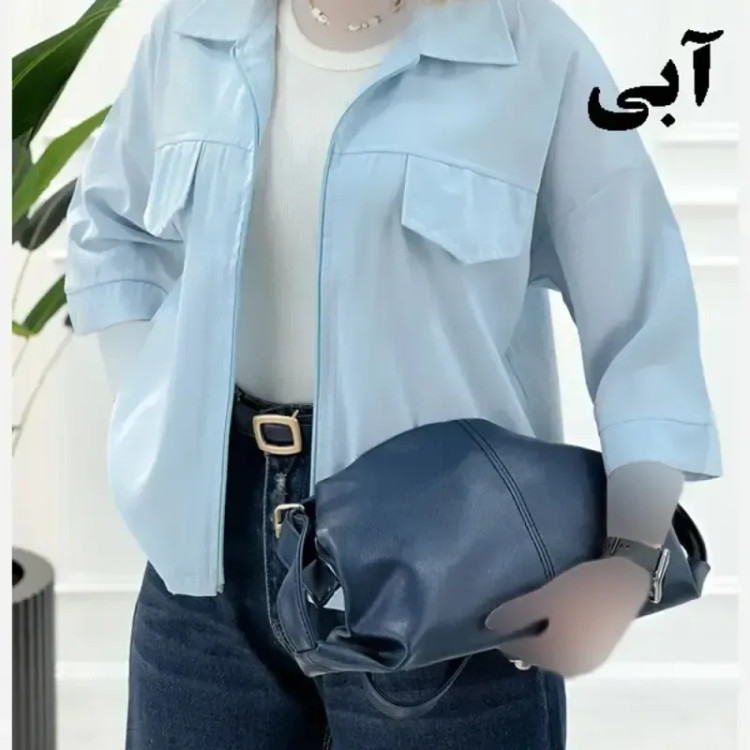 وست آستین بلند زیپ دار زنانه جنس پری سیلک فری سایز چهارفصل