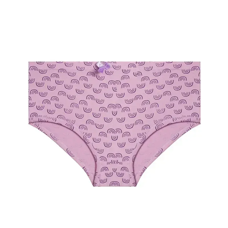 شورت زنانه اسلیپ نخی طرح رنگین کمان پاپیون دار سایز 2XL ساحل