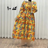 پیراهن ساحلی نخی آستین بلند فری سایز تا 48 کد 749 شسته شده بدون آبرفت و رنگ رفتگی چهارفصل تن خور شیک