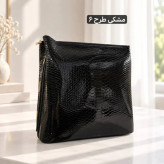 کیف زنانه چرم مصنوعی ابعاد 30 در 28 در 13 سانتیمتر