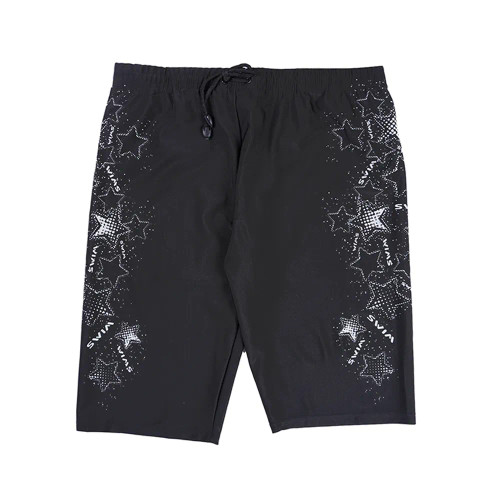 مایو مردانه پادار طرح ستاره و swim جنس استرج فری سایز