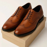 کفش مردانه هشترک رویه چرم صنعتی بیاله درجه یک سایز 40 تا 44