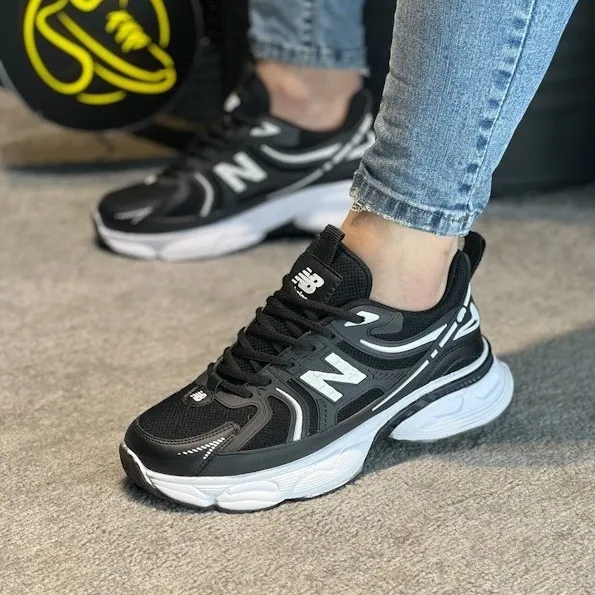 کفش مردانه نیوبالانس 970 مشکی رویه پارچه تنفسی زیره پیو سبک